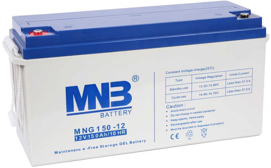 MNB Battery MNG 150-12 Аккумуляторы фото, изображение