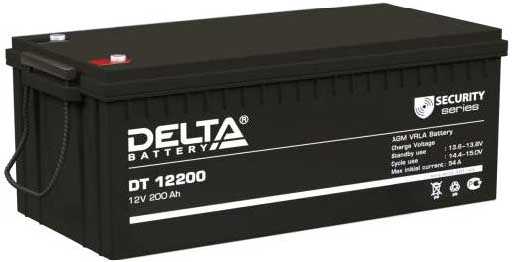 Delta DT 12200 Аккумуляторы фото, изображение
