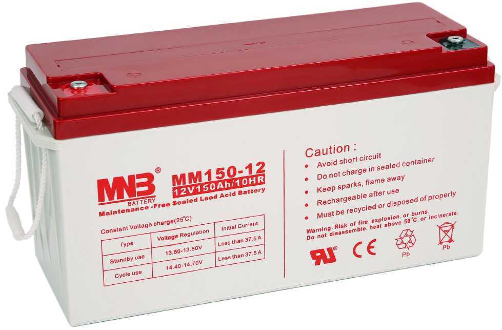 MNB Battery MM 150-12 Аккумуляторы фото, изображение