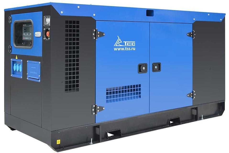 Дизельный генератор ТСС АД-200С-Т400-1РКМ7 в шумозащитном кожухе Дизель электростанции фото, изображение