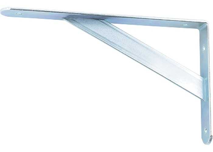 Кронштейн усиленный, 300 х 200 х 30 х 4 мм, оцинкованный Сибртех Кронштейны фото, изображение
