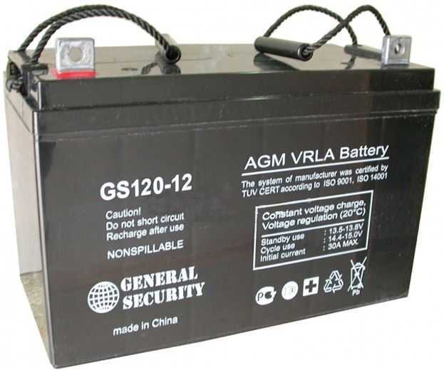 General Security GS 120-12 Аккумуляторы фото, изображение