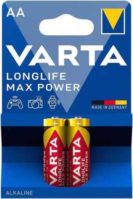 Батарейка Varta LONGLIFE MAX POWER (MAX TECH) LR03 AAA BL2 Alkaline 1.5V (4703) (2/20/100) Элементы питания (батарейки) фото, изображение
